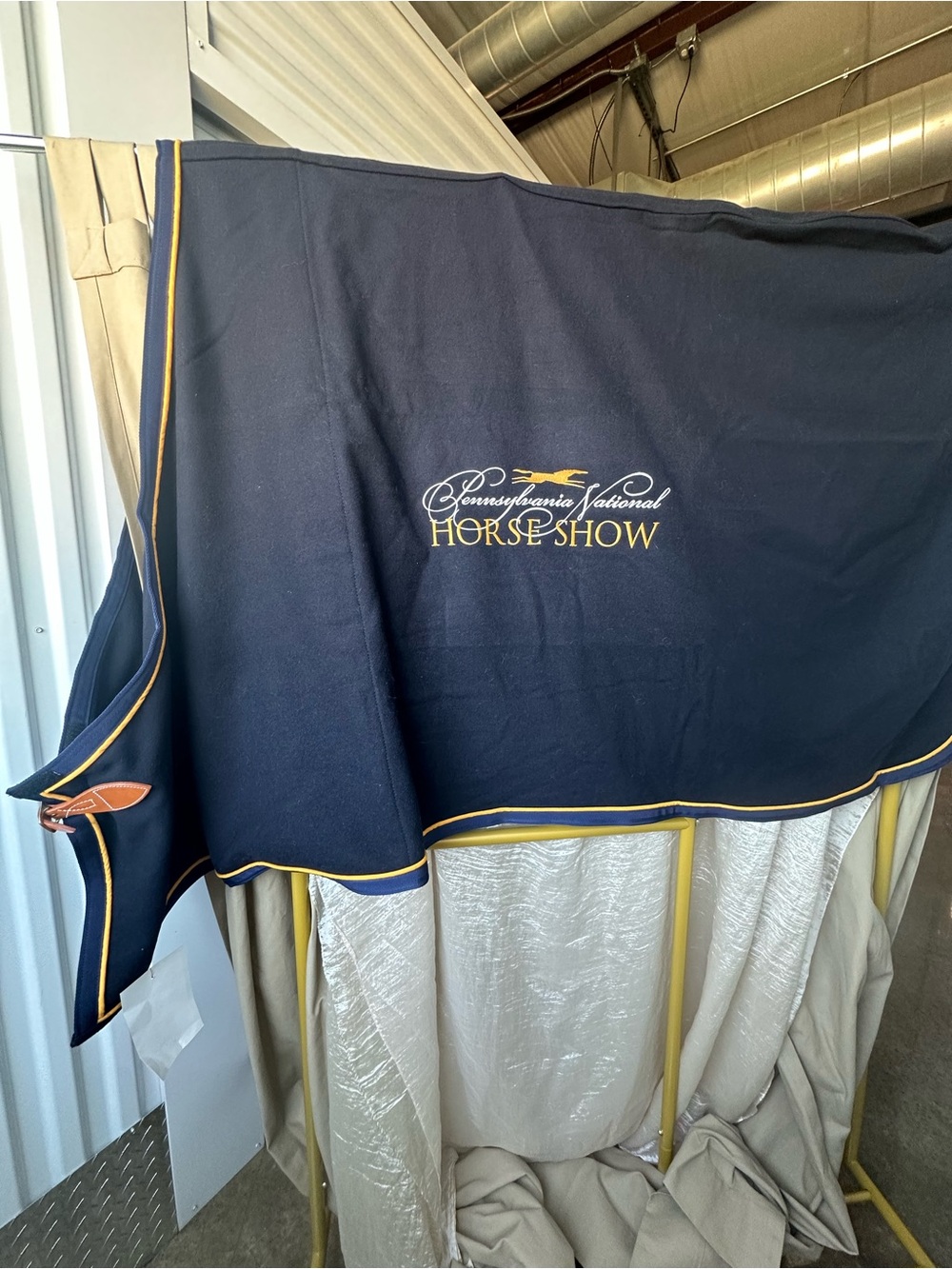 Equine Outfitters Horse Cooler Size 80 Pennsylvania National Horse Show Blanket